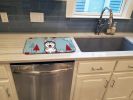 Alaskan Malamute Winter Holiday Dish Drying Mat