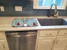 Italian Greyhound Winter Holiday Dish Drying Mat