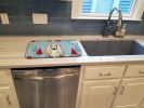 Afghan Hound Winter Holiday Dish Drying Mat