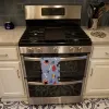 French Bulldog - Black - Doghouse Collection Kitchen Towel