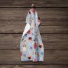 Basset Hound Doghouse Collection Kitchen Towel