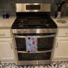 Airedale Terrier Doghouse Collection Kitchen Towel