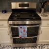 Bedlington Terrier - Blue - Doghouse Collection Kitchen Towel