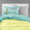Border Collie - Red and White Merry Christmas Tree Standard Pillowcase