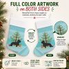Briard Christmas Tree Stocking
