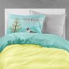 Boston Terrier Merry Christmas Tree Standard Pillowcase