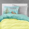 Belgian Sheepdog Merry Christmas Tree Standard Pillowcase