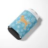 Border Terrier Snowflake Design Can Hugger