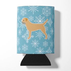 Border Terrier Snowflake Design Can Hugger