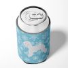 Bedlington Terrier Snowflake Design Can Hugger