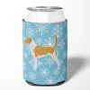 American Foxhound Snowflake Design Can Hugger