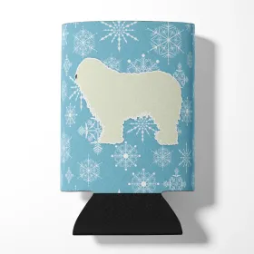 Komondor Snowflake Design Can Hugger
