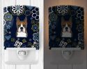 Boxer Blue Flowers Ceramic Nightlight
