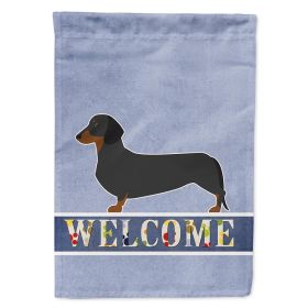 Dachshund Welcome House Flag