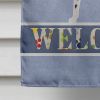 Dalmatian 1 Welcome House Flag