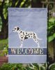 Dalmatian Welcome Garden Flag