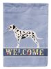 Dalmatian Welcome Garden Flag