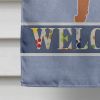 Welsh Terrier Welcome House Flag