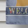 Cocker Spaniel 1 Welcome House Flag