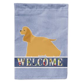 Cocker Spaniel 1 Welcome House Flag