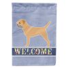 Border Terrier Welcome House Flag