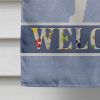 Petit Basset Griffon Vendeen Welcome House Flag