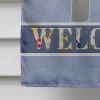 Kerry Blue Terrier Welcome House Flag