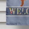 Irish Setter Welcome House Flag