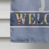 English Pointer Welcome House Flag