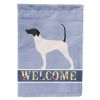 English Pointer Welcome House Flag