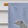 Scottish Deerhound Welcome House Flag