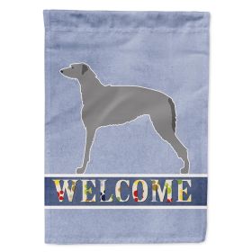 Scottish Deerhound Welcome House Flag