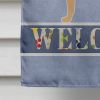 Labrador Retriever - Yellow 2 - Welcome House Flag