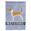 American Foxhound Welcome House Flag