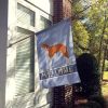 Borzoi/Russian Wolfhound Welcome House Flag