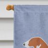 Borzoi/Russian Wolfhound Welcome House Flag