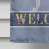 Borzoi/Russian Wolfhound Welcome House Flag