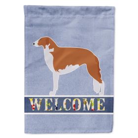Borzoi/Russian Wolfhound Welcome House Flag