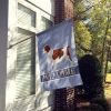 Welsh Springer Spaniel Welcome House Flag