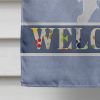 Welsh Springer Spaniel Welcome House Flag