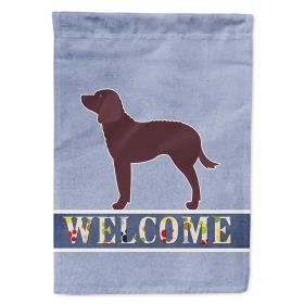 American Water Spaniel Welcome House Flag