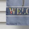 Irish Wolfhound Welcome House Flag