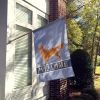 Golden Retriever 1 Welcome House Flag