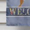 Golden Retriever 1 Welcome House Flag