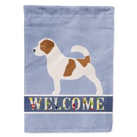 Jack Russell  Terrier 2 Welcome House Flag