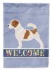 Jack Russell Terrier Welcome Garden Flag