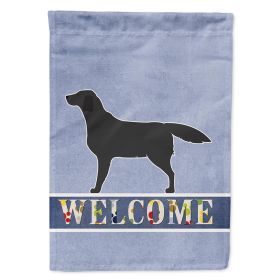 Labrador Retriever - Black 1 - Welcome House Flag