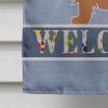 Norfolk Terrier Welcome House Flag