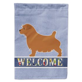 Norfolk Terrier Welcome House Flag