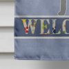 German Wirehaired Pointer Welcome House Flag